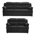 thumbnail image 1 of Sala 3-2 TRINITY Kendra ( Sofá, Love Seat ) Gris Oscuro Para Sala, 1 of 10