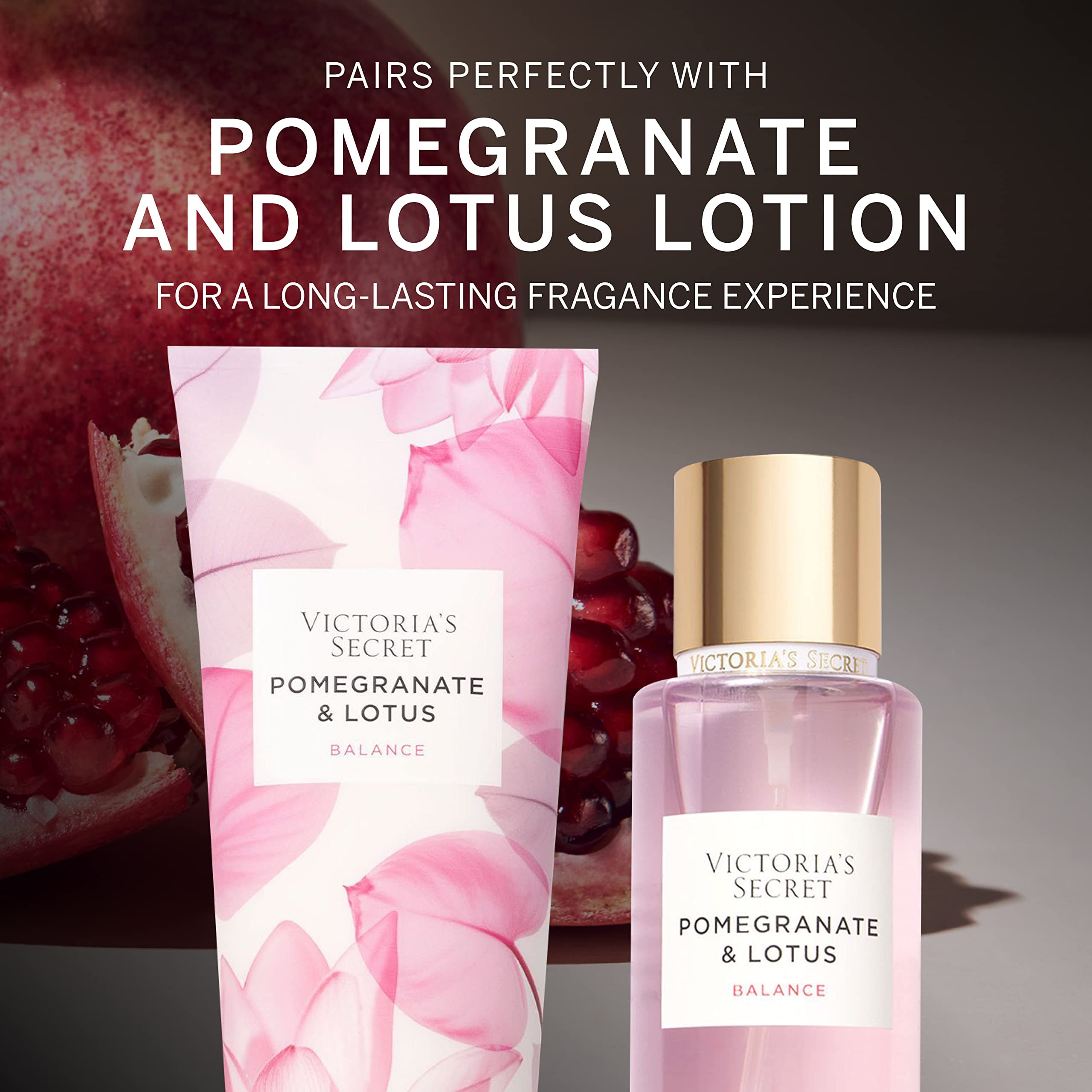 Victoria's Secret Pomegranate & Lotus Body Mist, Spray for Women (8.4 oz)