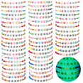 thumbnail image 1 of Pulseras Friendship Ecation, 96 unidades, coloridas, que brillan en la oscuridad, 1 of 6