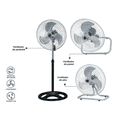 thumbnail image 2 of Ventilador de 18" pedestal, piso pared con 3 velocidades, 2 of 8