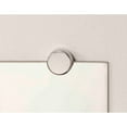 thumbnail image 4 of Modern Rustic  Frameless Chrome Round Wall Mirror 33.5/72 - Chrome, 4 of 5