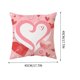 thumbnail image 4 of Fiudx Funda de Almohada de San Valentín, Suave Funda de Cojín de Poliéster, Diseño Único, Tela de Fácil Cuidado, Ideal para Sala de Estar, Dormitorio, Oficina, Regalo Perfecto para Parejas., 4 of 5