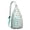 Greenish-blue-14, variant on 4-Pockets Cross Body Bags for Woman Men,Cute Sea Life Sling Bag Chest Bag with Adjustable Strap Women's Crossbody Bags for Outdoors Hiking Traveling