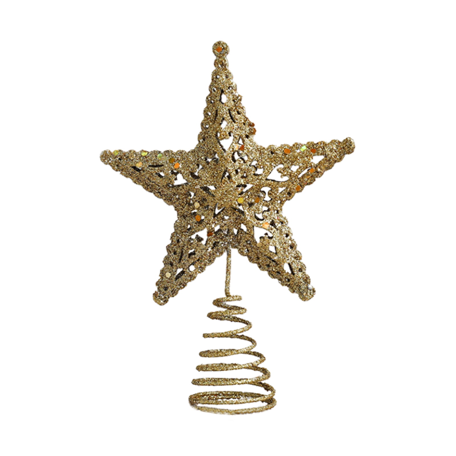 Okwish Christmas Tree Topper Christmas Tree Top Decoration HollowedOut