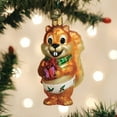 thumbnail image 5 of Old World Christmas Silly Christmas Squirrel Glass Blown Ornament for Christmas Tree, 5 of 5