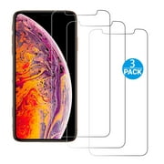 Screen Protector  For iPhone XR 3 pack Tempered Glass. Triple layer protection to phone screen . Anti-Scratch Anti-Fingerprints Anti-Shatter [9H 2.5D]
