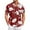 Wine, variant on Hawaiian Shirt For Men Short Sleeve Casual Button-Down Floral Print Shirts for Beach Vacation Party