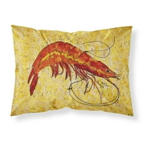 Carolines Treasures 8126PILLOWCASE Shrimp Fabric Standard Pillowcase Standard multicolor