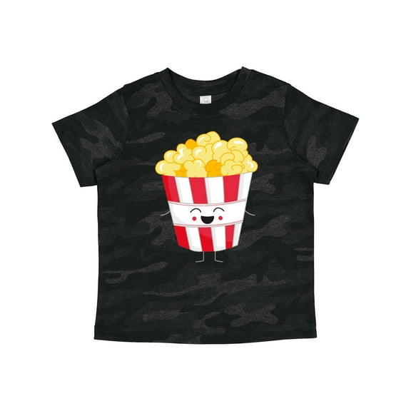 Inktastic Cute Kawaii Popcorn Boys or Girls Toddler T-Shirt