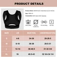 thumbnail image 2 of MANIFIQUE Women Back Brace Support Bra Shaper Vest Sleeveless Shapewear Tops, 2 of 6