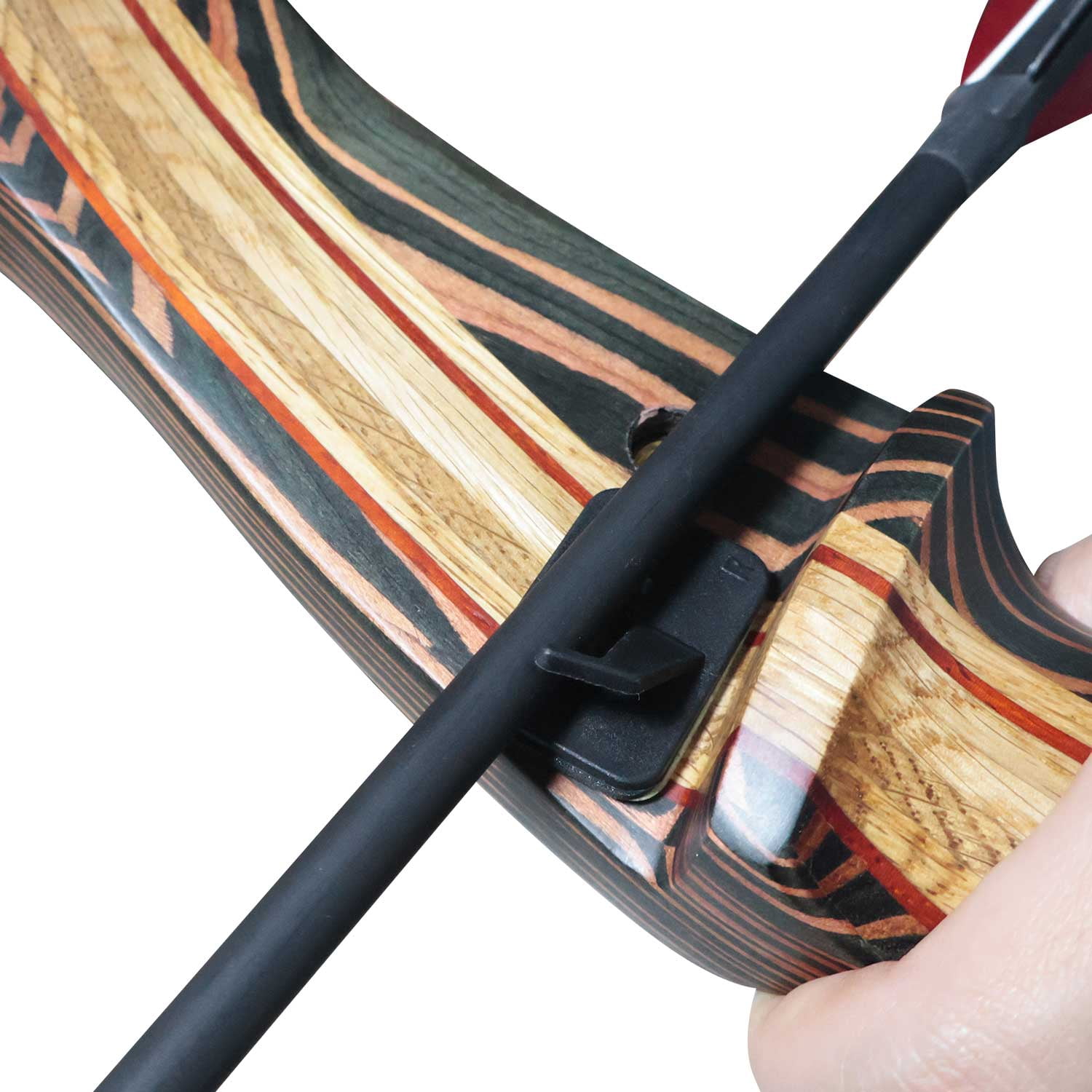 Clianle 62" Recurve Bow Set for Beginners, Teenagers, and Adults, Wooden Takedown Recurve Bow Package for Outdoor Hunting, Shooting Practice, or Competitive Shooting,30 Lbs