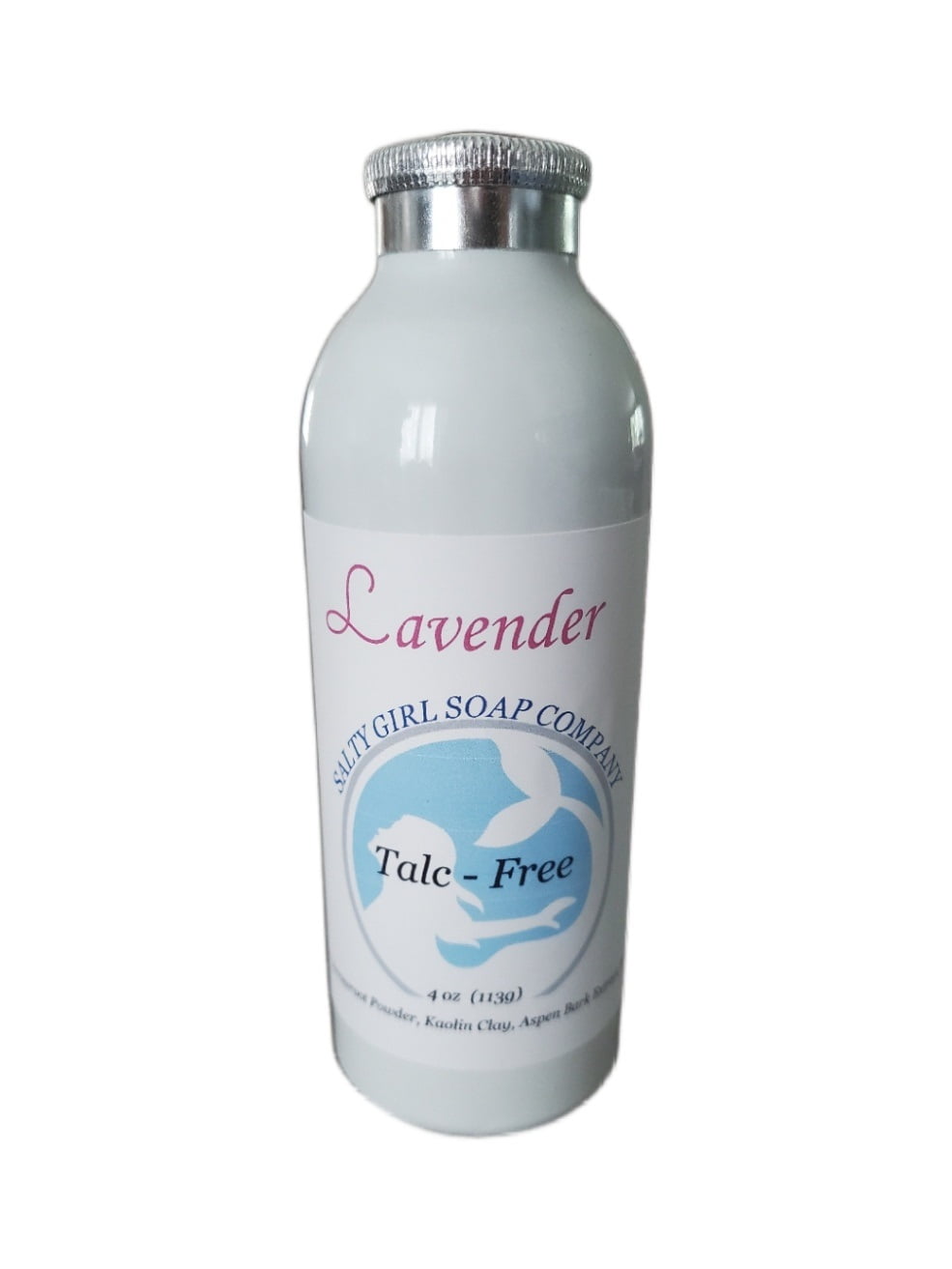 Body Powder  - Talc Free-  Lavender  -  by Salty Girl Soap Company