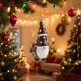 thumbnail image 6 of Luoshdecor Christmas Gnomes Ornaments,Plastic Gnomes Hanging Figurine for Window Christmas Tree Decor 5.3 in, 6 of 6