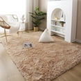 thumbnail image 2 of LELINTA 10 Size & 20 Color Ultra Soft Indoor Modern Area Rugs Fluffy Living Room Carpets Suitable for Children Bedroom Home Decorate Nursery Rugs White, 2 of 4