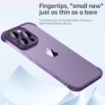 thumbnail image 3 of 2023 New Real Bare Machine Corner Cushion Shockproof Case For iPhone 14 13 12 Pro Max Plus Glass Lens Protective Silicone Cover, 3 of 5