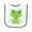 White and Navy, variant on Inktastic Cute Frog, Green Frog, Frog Princess, Crown Baby Terry Cloth Bib