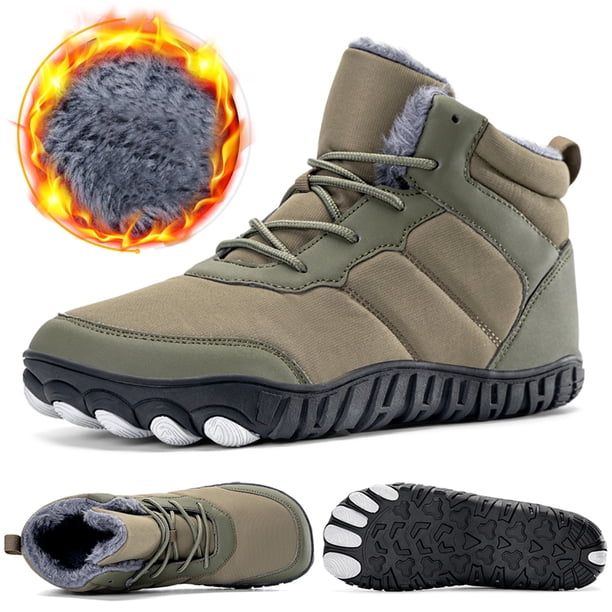 Zapatos Senderismo Descalzos 1266295396 (ejército 45) Verde