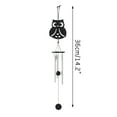 thumbnail image 5 of Garden Wind Chimes Memorial Wind Chimes Mini Aluminum Rod Wind Chimes Room Metal Bedroom Ornaments Wind Chimes, 5 of 6