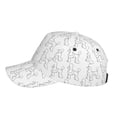 thumbnail image 3 of Xecao Poodle Dog for Baseball Cap: Unisex, crafted from classic polyester twill fabric, featuring a soft unconstructed design, 3 of 5