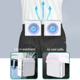 thumbnail image 4 of 1 Set Portable Fan Convenient Cooling ABS Hanging Waist USB Charging Fan for Summer, 4 of 10