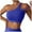 Blue, variant on Bras for Women Bra Backless Sports Bra Women Shoulder Padded Bustier Push Up Gym Tops for Yoga and Workout Fitness Bralette Blue L
