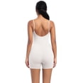 thumbnail image 5 of Body deportivo informal de color liso para mujer, ajustado, con tirantes, para yoga, danza, running y fitness., 5 of 5