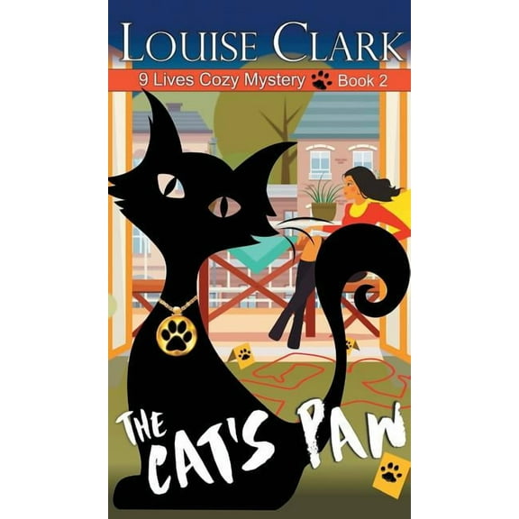 9 Lives Cozy Mystery Cat's Paw, Book 2, (Hardcover)