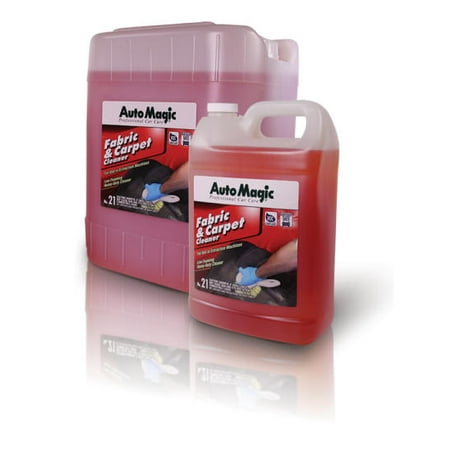 Auto Magic Fabric & Carpet Cleaner #21 - Low Foam Heavy Duty Cleaner - 1 gal