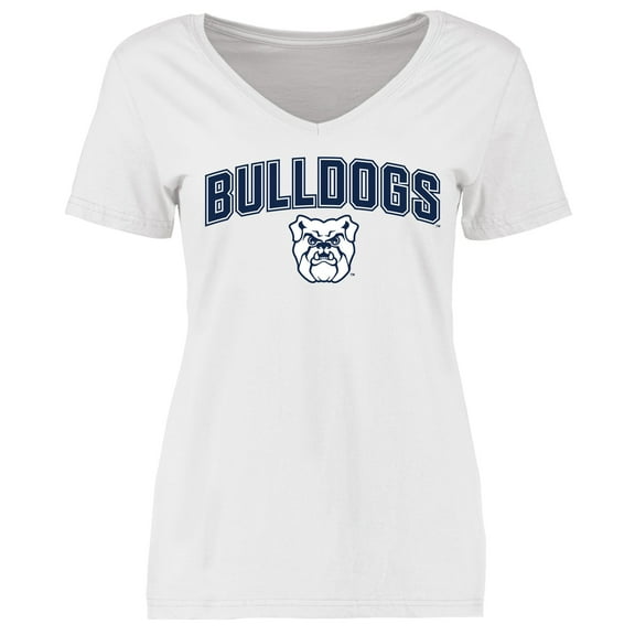 Women's White Butler Bulldogs Proud Mascot T-Shirt