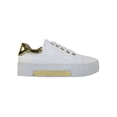 thumbnail image 2 of TENIS CASUALES NIÑA LEON BLANCO ORO TACTO PIEL 2239 Leon 2239p, 2 of 3