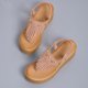 thumbnail image 4 of Novedad de verano, sandalias con plataforma de tacón de cuña Retro Boca de pescado, zapatos romanos para mujer Wmkox8yii sa5067, 4 of 8