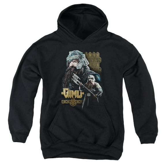 Lor - Gimli - Youth Hooded Sweatshirt - Large