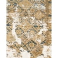 thumbnail image 1 of Ahgly Company Indoor Rectangle Abstract Deep Peach Orange Abstract Area Rugs, 5' x 7', 1 of 6