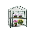 thumbnail image 2 of Flmtop Greenhouse Cover Transparent Easy Assembly PVC Roller Zipper Design Greenhouse Plant Cover for Garden, 2 of 8
