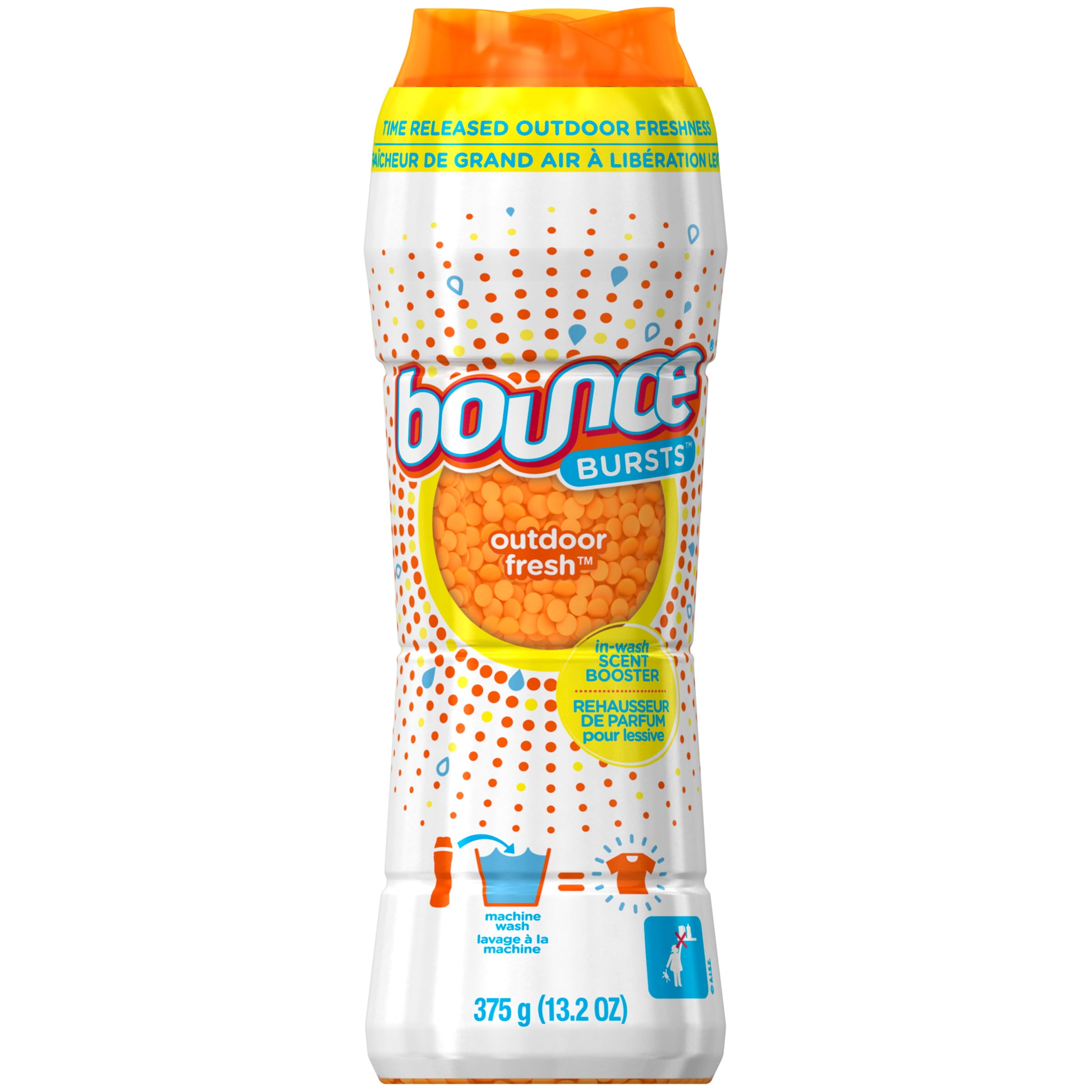 Bounce Bursts InWash Scent Booster, Outdoor Fresh, 13.2 oz