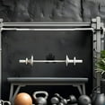 thumbnail image 1 of SEWCHICS Wall Mounted Barbell Holder Barbell Storage Rack In Black For Workout Area 1Pcs, 1 of 8