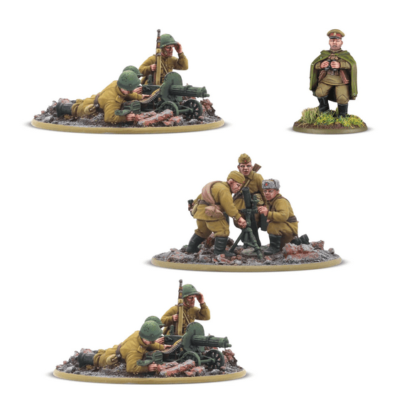 Warlord Games Bolt Action: Soviet Army Heavy Weapons Platoon