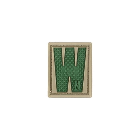 Maxpedition Letter W Patch - Arid