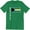 Green, variant on Bahamas Flag Caribbean Island - Men's T-Shirt