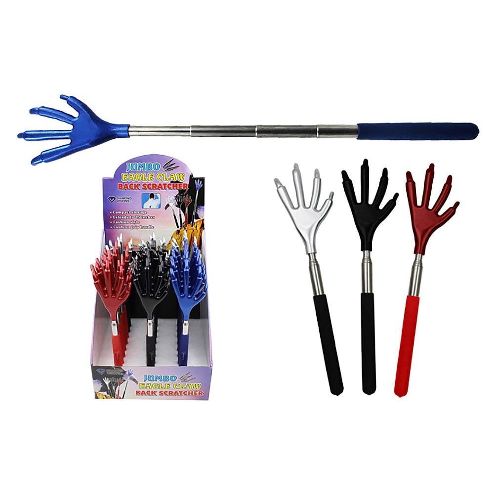 Diamond Visions 011818 Jumbo Eagle Claw Extendable Back Scratcher in