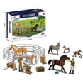 thumbnail image 4 of de realistas sólidas con granjeros y valla, de , suministros para fiestas, cumpleaños, N Yotijar Juguete para niños Figuras de animales de granja, 4 of 10
