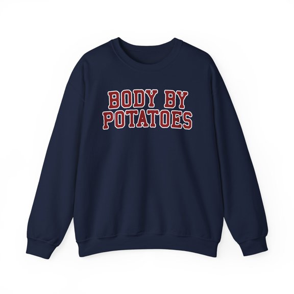 Potato Sweatshirt Gifts Crew Neck Shirt Long Sleeve Unisex
