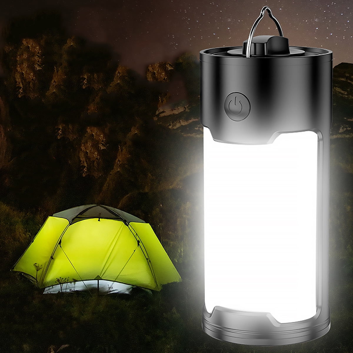 Eummy LED Camping Lantern, IPX4 Water Resistant Tent Light, Ultra Bright Battery Powered