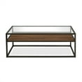 thumbnail image 3 of Henn&Hart Verre Classique en Métal et Table Basse en Bois, 3 of 9