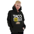 thumbnail image 3 of Taco Tuesday Everyday Mexican Foodie Unisex Plus Fleece Graphic Hoodie Brisco Brands 2X, 3 of 5