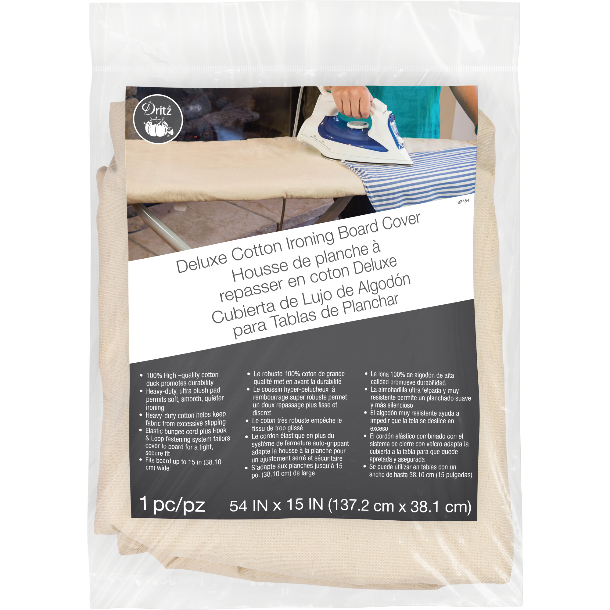 Dritz Deluxe Cotton Ironing Board Cover