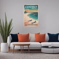 thumbnail image 5 of Let Your Spirit Soar Zanzibar Beaches Retro Travel Poster Vintage Inspirational Wall Art Print for Bedroom Office Wellness Room Print Poster, 5 of 8