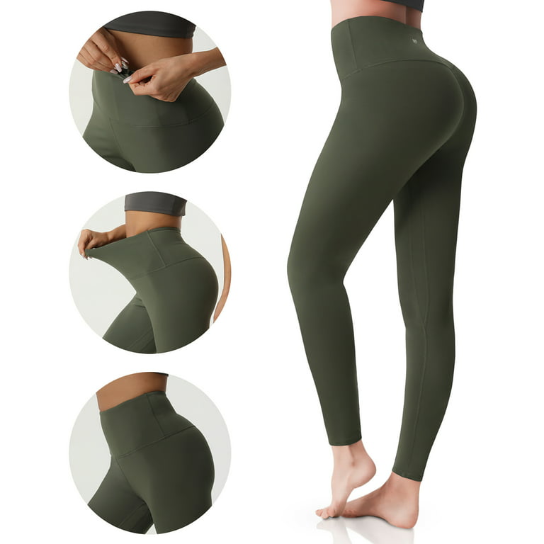 Buy Women Olive Regular Fit Casual Leggings Online - 715945