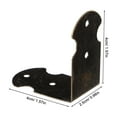 thumbnail image 2 of STRANDCHIC 20Pcs Coffee Metal Book Corner Protectors Sturdy Iron Decorative Box Edge Guards, 2 of 5