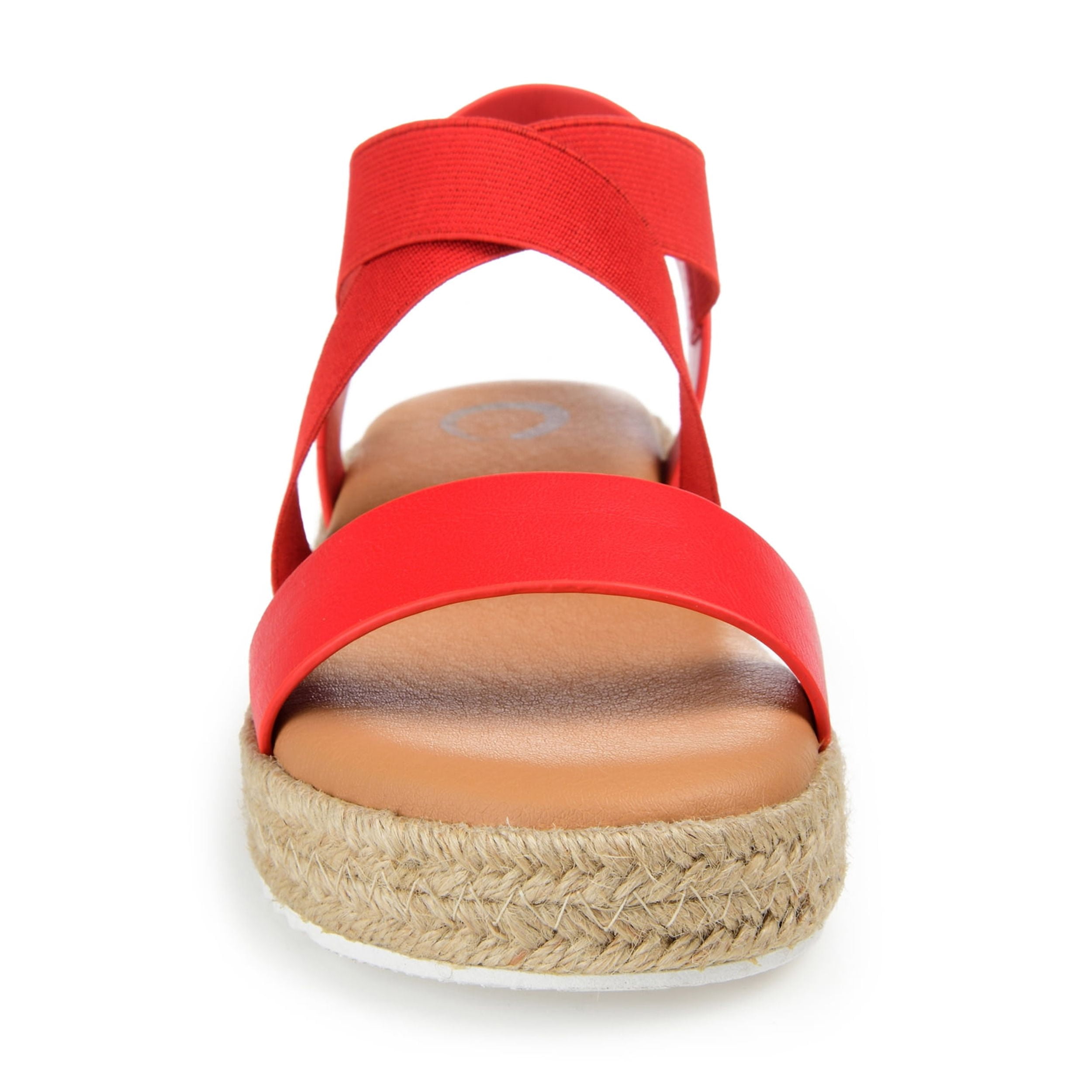 Journee Womens Caroline Strappy Espadrille Sandals